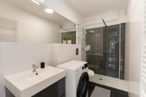 Koupelna v ubytování Apartments Palma Rabac + 37 fotografií