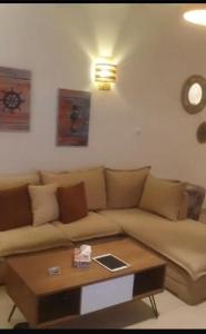 A seating area at Marassi marina 2