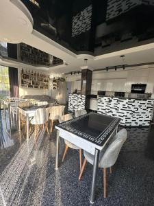 Kuchyň nebo kuchyňský kout v ubytování My House