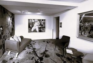Posezení v ubytování Privat & Boutique Hotel Plauer See