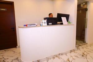 Vstupní hala nebo recepce v ubytování PK Boutique Hotel