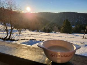 Nespecifikovaný výhled na hory nebo výhled na hory při pohledu z bed and breakfast