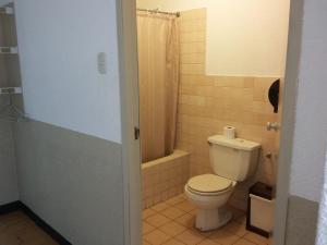 Koupelna v ubytování Hotel Centenario