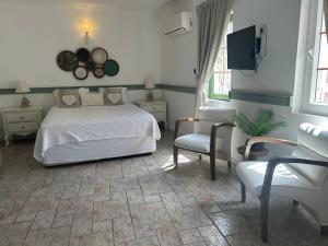 Postel nebo postele na pokoji v ubytování 8 oDa Marmaris + 37 fotografií