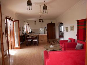 Posezení v ubytování Villa Quiet Place