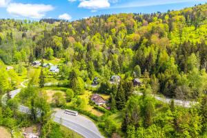 Naturlandschaft in der Nähe des Ferienhauses