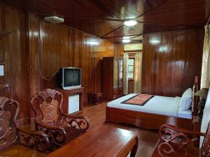 Televisyen dan/atau pusat hiburan di Nakai Resort