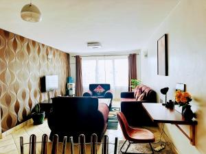 Et opholdsområde på Nakuru Royal bnb milimani J10