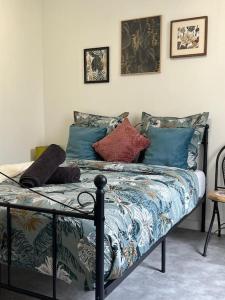 En eller flere senge i et værelse på Châteaux 5 minute, Parking Gratuit hauteur 2 m