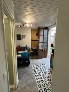 En eller flere senge i et værelse på Châteaux 5 minute, Parking Gratuit hauteur 2 m