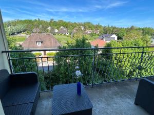 Balkón nebo terasa v ubytování Appartement Talant