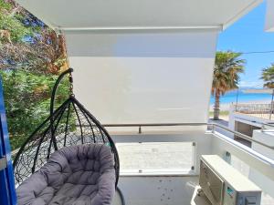 Μπαλκόνι ή βεράντα στο Aegean Apartments Evia