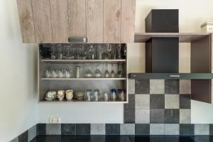 Kuchyň nebo kuchyňský kout v ubytování Luxe en comfort aan bos - geniet van rust & natuur
