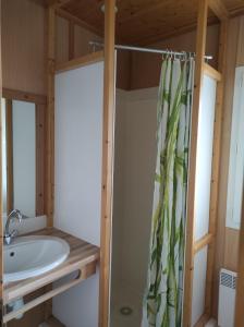 Łazienka w obiekcie Camping Onlycamp Les Petites Roches