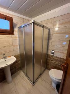 Koupelna v ubytování Ayder Paradise Otel