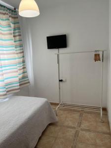 Postel nebo postele na pokoji v ubytování Hostal Barbate