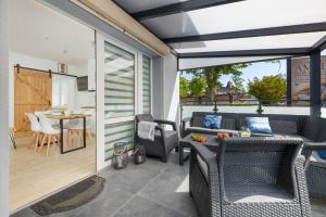 Posedenie v ubytovaní AMBER DZIWNÓW - Pokoje i Apartamenty & SPA