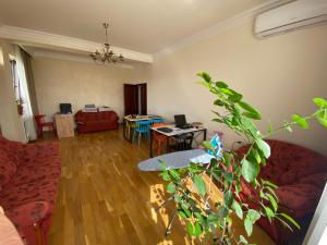 Istumisnurk majutusasutuses Kenut Hostel