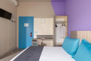 TV a/nebo společenská místnost v ubytování Hotel Nina