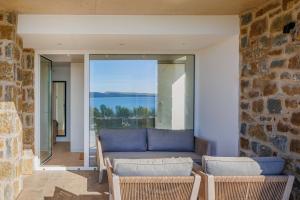 Posezení v ubytování Gialova Hills 6 - Luxury Villas with Private Pool