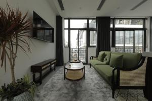 Posezení v ubytování Mersey Central Hanoi Apart'Hotel