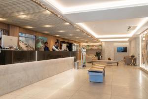 Vstupní hala nebo recepce v ubytování Tambaqui Praia Hotel