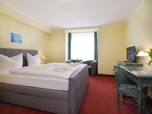 Postel nebo postele na pokoji v ubytování Hotel See-Eck