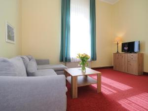 TV a/nebo společenská místnost v ubytování Hotel See-Eck