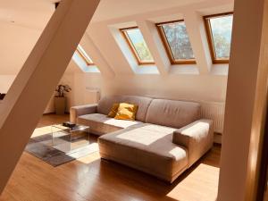 Posezení v ubytování Apartmán VALORI - 100m2