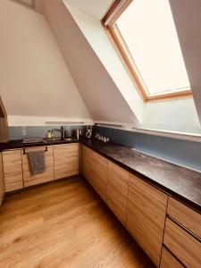Kuchyň nebo kuchyňský kout v ubytování Apartmán VALORI - 100m2