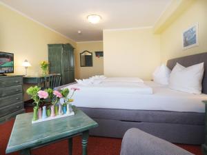 Postel nebo postele na pokoji v ubytování Hotel See-Eck