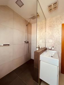 Koupelna v ubytování Apartmán VALORI - 100m2