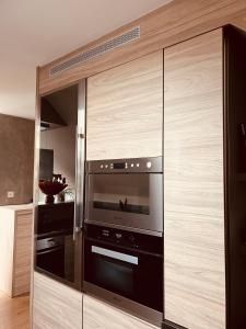 Kuchyň nebo kuchyňský kout v ubytování Apartmán VALORI - 100m2