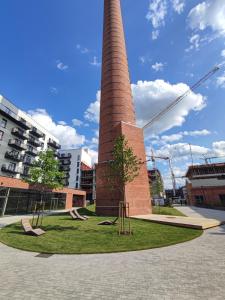 O edifício em que o apartamento se localiza