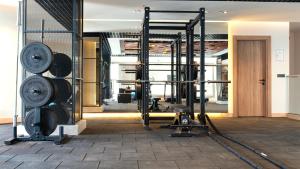 The fitness centre and/or fitness facilities at Kleopatra Dreams Beach Hotel