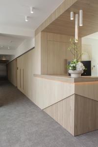 Vstupní hala nebo recepce v ubytování Hôtel Les Fines Gueules