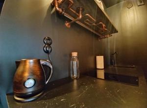 Køkken eller tekøkken på Steampunk Apartment + 28 billeder