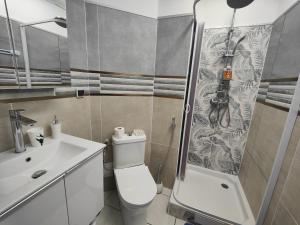 Koupelna v ubytování Studio Vanille - Vue Mer