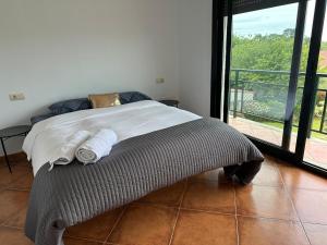 Кровать или кровати в номере Casa Suomi
