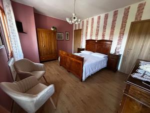 Postel nebo postele na pokoji v ubytování B&B Casa del Conte