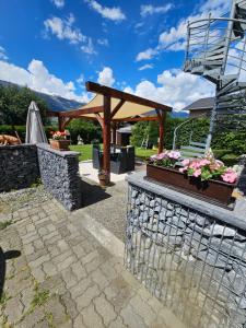 Nespecifikovaný výhled na hory nebo výhled na hory při pohledu z bed and breakfast