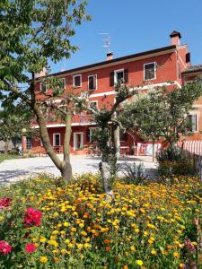 Zahrada ubytování B&B Casa del Conte