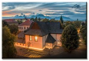 Budova, v ktorej sa apartmán nachádza