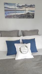 A seating area at CAPERCIA home