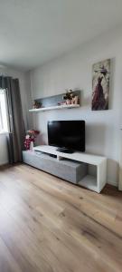 En TV eller et underholdningssystem på Apartments Ita - Postira