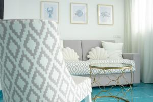 Χώρος καθιστικού στο Aria - Suite in Capri