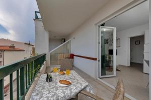 Balkón nebo terasa v ubytování Apartmani Vanda