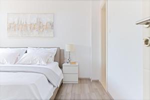 Postel nebo postele na pokoji v ubytování Vila Marina