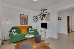 TV a/nebo společenská místnost v ubytování Apartmani Vanda