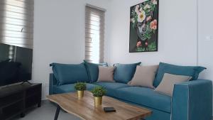 Posezení v ubytování Larvella Estia Luxury Suites